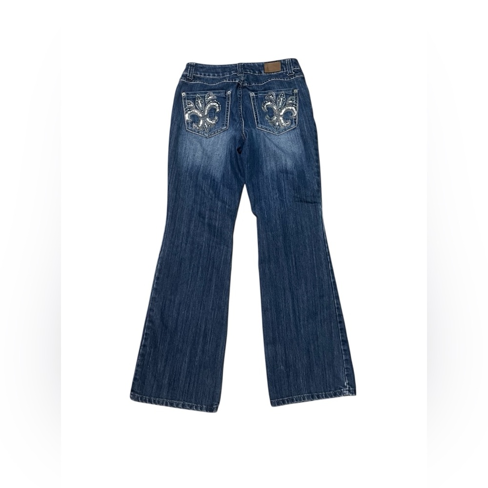 Inc Denim Size 4 Curvy Fit Boot Leg Jeans Pants Denim Stretch 32 Inseam - Picture 5 of 9